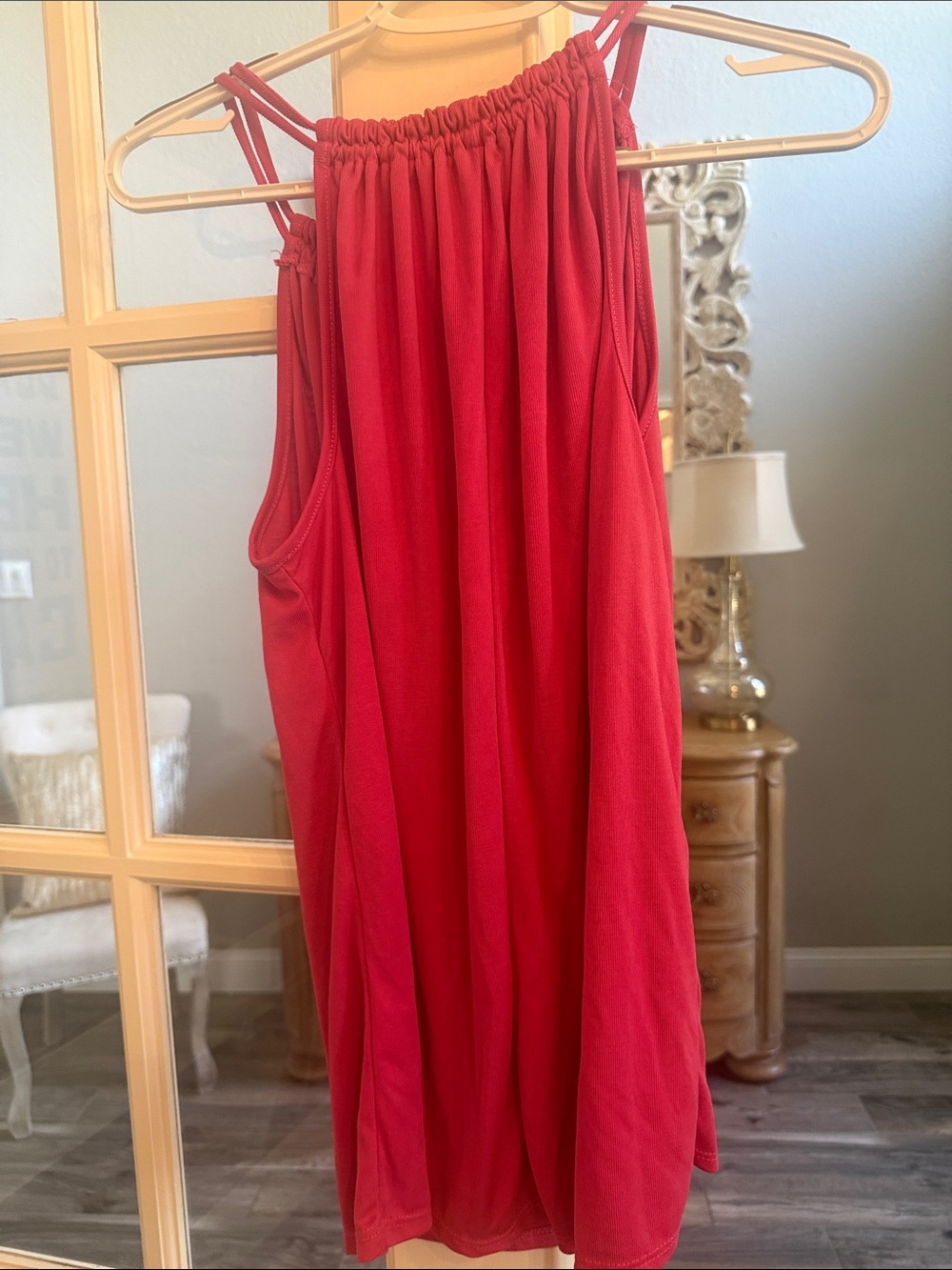 Size Large Raspberry Colored Tank - Picture 3 of 3